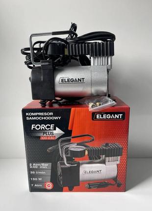 Автомобильный компрессор 12v 35 л/мин 150вт elegant force plus 100 030 6