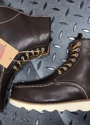 ❄️❄️red wing❄️❄️черевики чоловічі зимові з нат хутром ред вінг