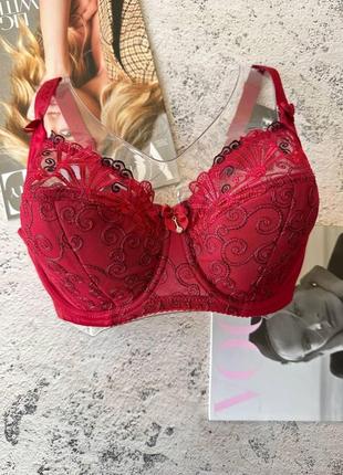 80,85,90,95,100е бюстгальтер на чашку е червоний