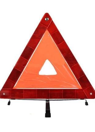 Знак аварийный в пластиковой упаковке усиленный  elegant 100 563