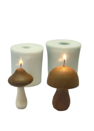 Силіконові молди для свічок, мила та іншого гриби ціна за 2 форми