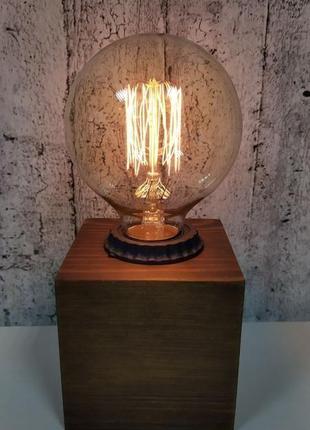 Настільна лампа в стилі "loft". настільний світильник