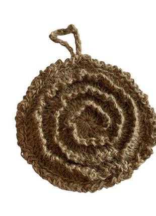 Мочалка натуральная из конопли