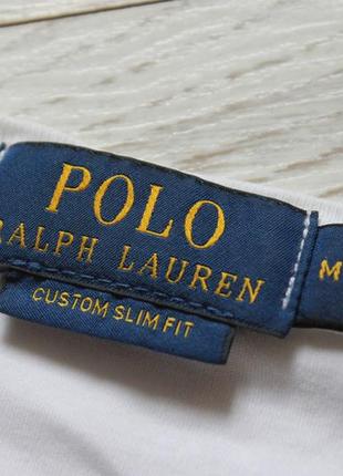 Мужская кофта лонгслив polo ralph lauren оригинал м-s белая свитшот7 фото