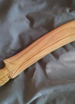 Эко игрушка . меч деревянный .