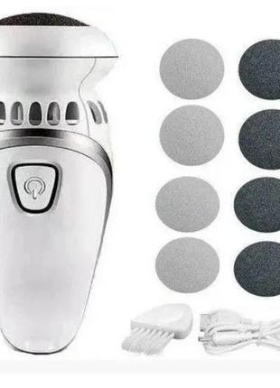 Электрическая пемза для ухода за пятками,чистки ног callus remover vacuum.  электрическая  пилка  для  ног