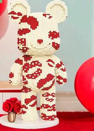 Конструктор magic blocks мультгерої у вигляді ведмедика bearbrick