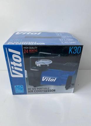 Автомобильный компрессор vitol к-30 4