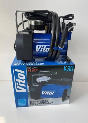 Автомобильный компрессор vitol к-30 6