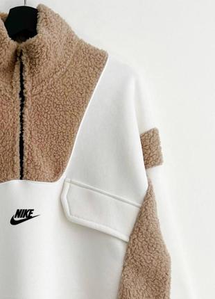 Жіноча кофта тедді світшот nike жіночий світшоти nike кофта nike vintage найк світшот4 фото