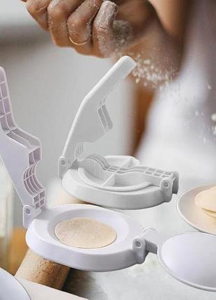 Прес пристрій для ліплення пельменів та вареників skin presser