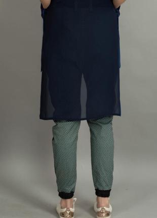 Джинсові штані з прінтом kostelni4 фото