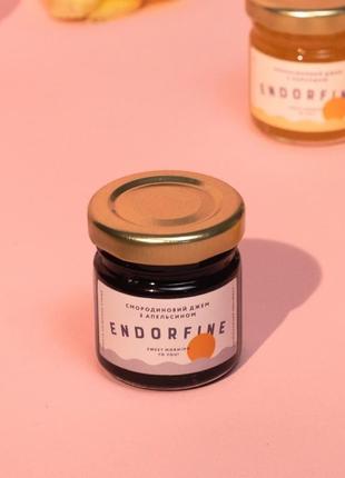 Джем чорносмородиновый с апельсином 40 мл endorfine