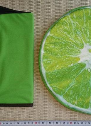 Короб-пуфик для игрушек  лайм