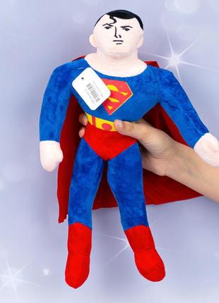 Мягкая игрушка супермен 40см. игрушка детская супермен