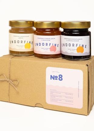 Подарочный набор sweetbox № 8 3 банки 234 г endorfine