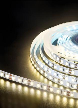 Світлодіодна стрічка 1 м smd -120led 12в 9.6вт/м ip20 4000k нейтральний4 фото