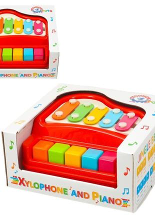 Дитяча іграшка "ксилофон-фортепіано"