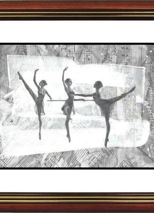 Балет, балет, балет... рисунок, 2021г автор - мишарева наталья9 фото