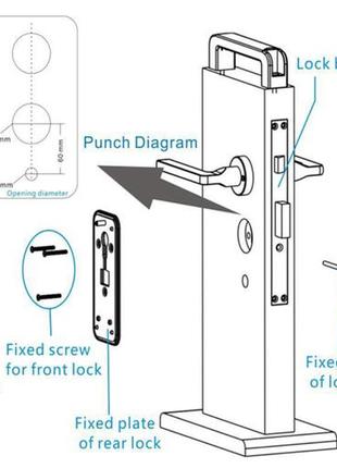 Smart lock pes david black5 фото