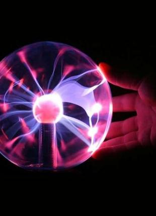 Плазменный шар plasma ball s4 фото