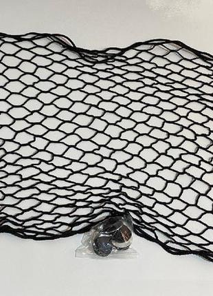 Сетка в багажник напольная 100х60 одинарная для фиксации багажа vitol sb2679