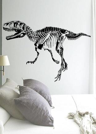 Інтер'єрна наклейка hl скелет динозавра sk7039 70х50см4 фото