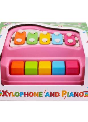 Іграшка "ксилофон-фортепіано технок", арт.7907txk1 фото