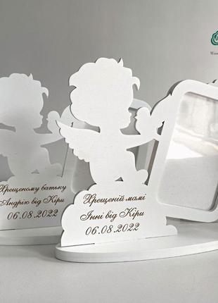 Фоторамки на подарок крестным родителям3 фото