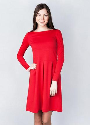 Платье красный (nls-3323-2-red)