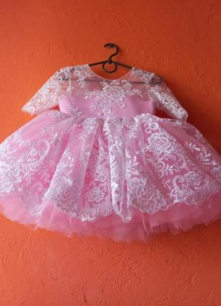 Нарядное детское платье  для девочки  от 1 годика и больше