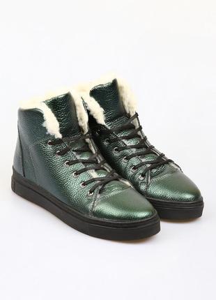Ботинки viva зеленый (siv-7102-green)