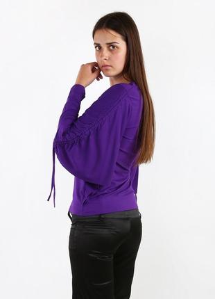 Блуза фиолетовый (ok-r366-purple)4 фото