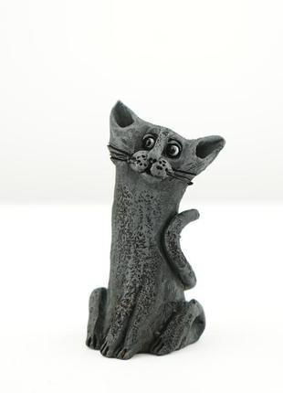 Фігурка кіт чорний4 фото