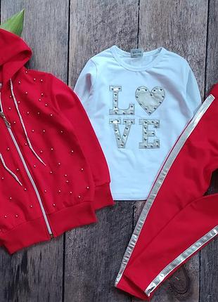 Костюм тройка на девочку