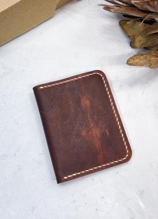 Мужское кожаное портмоне с зажимом stedley9 фото
