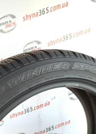 Шини б/у зимова 225/50 r18 dunlop sp winter sport 3d 5mm5 фото