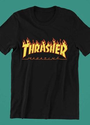 Футболка с надписью thrasher4 фото