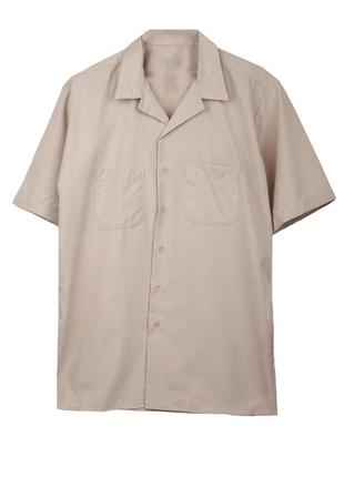 Рубашка бежевый (ln-151222-beige)