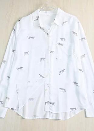 Женская блуза rails с леопардами5 фото