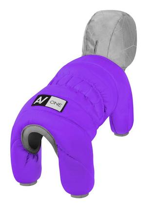 Комбинезон для собак airyvest one, размер s 40 фиолетовый2 фото