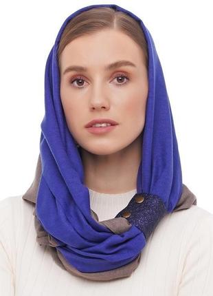 Кашемировый шарф"милан ", шарф снуд, шарф бактус, зимний женский шарф, большой женский шарф2 фото