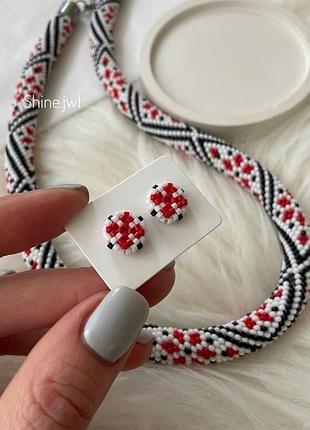 Украшения из бисера вышиванка