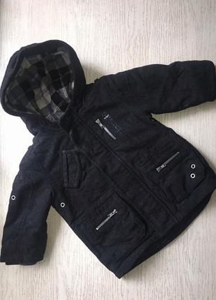 Пальто тепле демисезон куртка