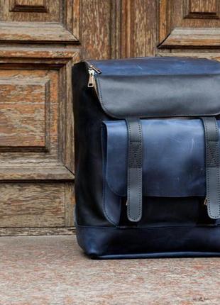 Кожаный рюкзак для путешествий, спортивный рюкзак, ранец ручной работы2 фото