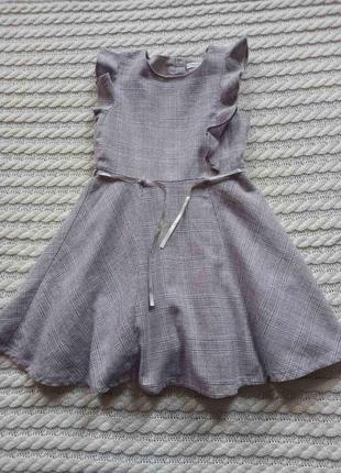Оригинальное нарядное платье на девочку 3-4 года.6 фото