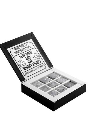 Камни для виски whisky stones usa 9 шт. кубики для охлаждения виски