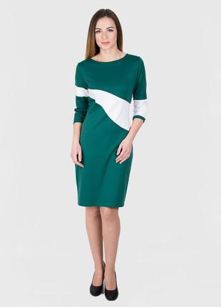 Платье зеленый (nls-0105-green)3 фото
