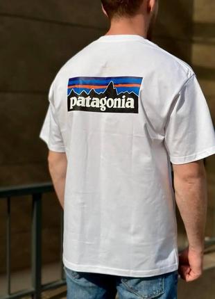 Футболка патагония футболка patagonia big logo мужская футболка patagonia одежда patagonia мужская футболка lq