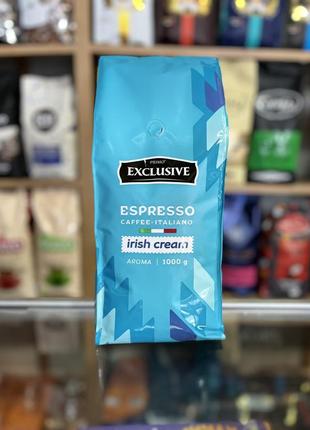 Кава в зернах exclusive espresso irish cream 1 кг